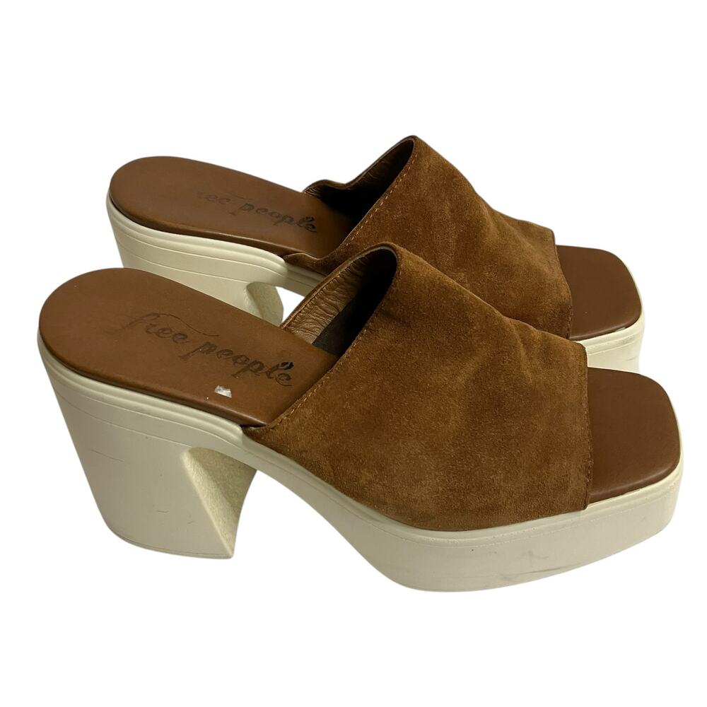 FREE PEOPLE Zoe Platform Slide Sandal EU 38 US 8